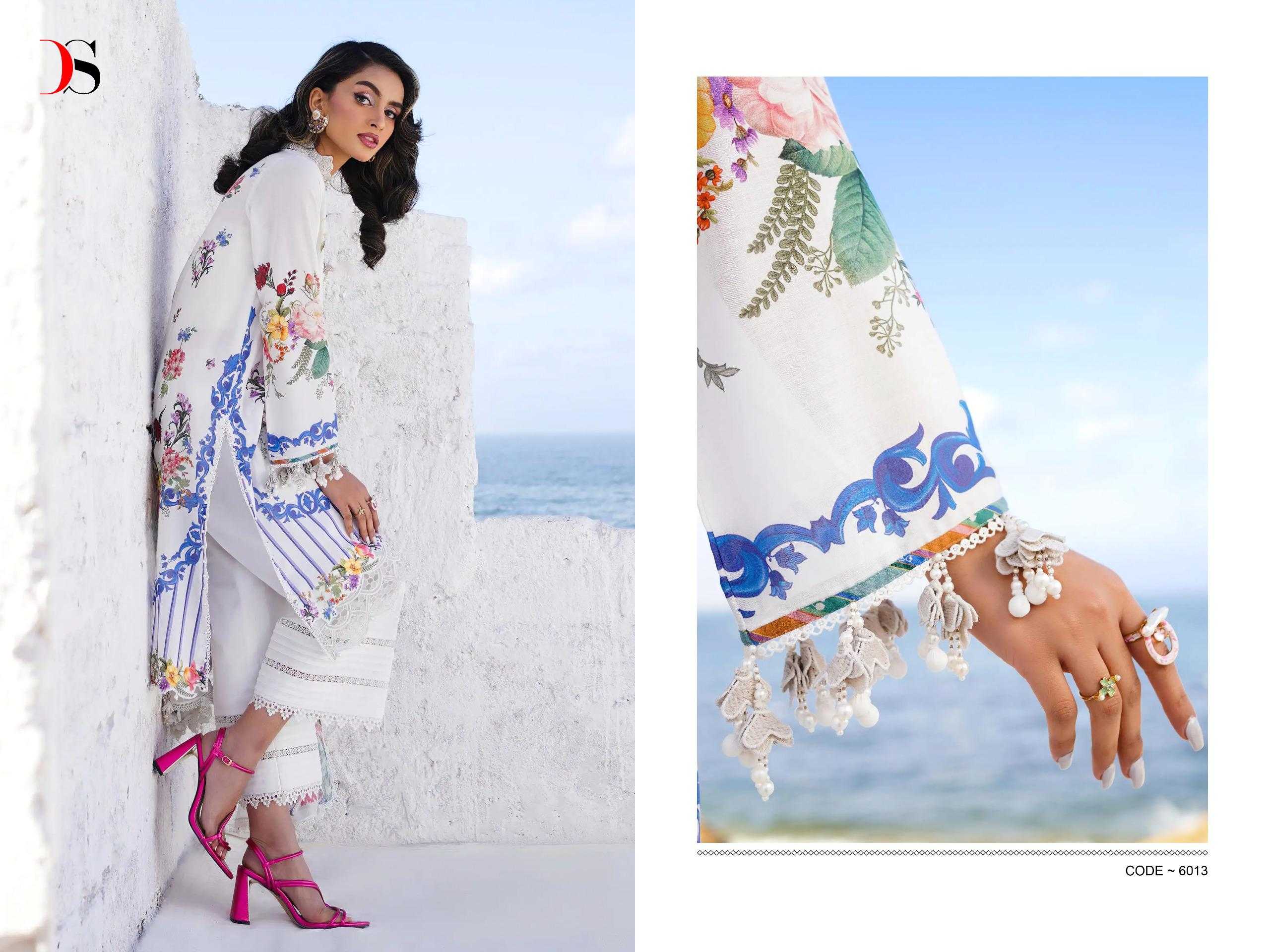 DEEPSY SANA SAFINAZ MUZLIN 24 COTTON PATCH WORK PAKISTANI DRESSES