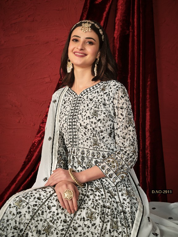 Twisha Vol-29 Wholesale Faux Georgette Anarkali Salwar Suits