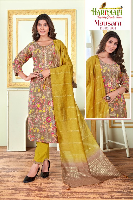 Hariyaali Mausam Vol-1 Wholesale Readymade 3 Piece Salwar Suits