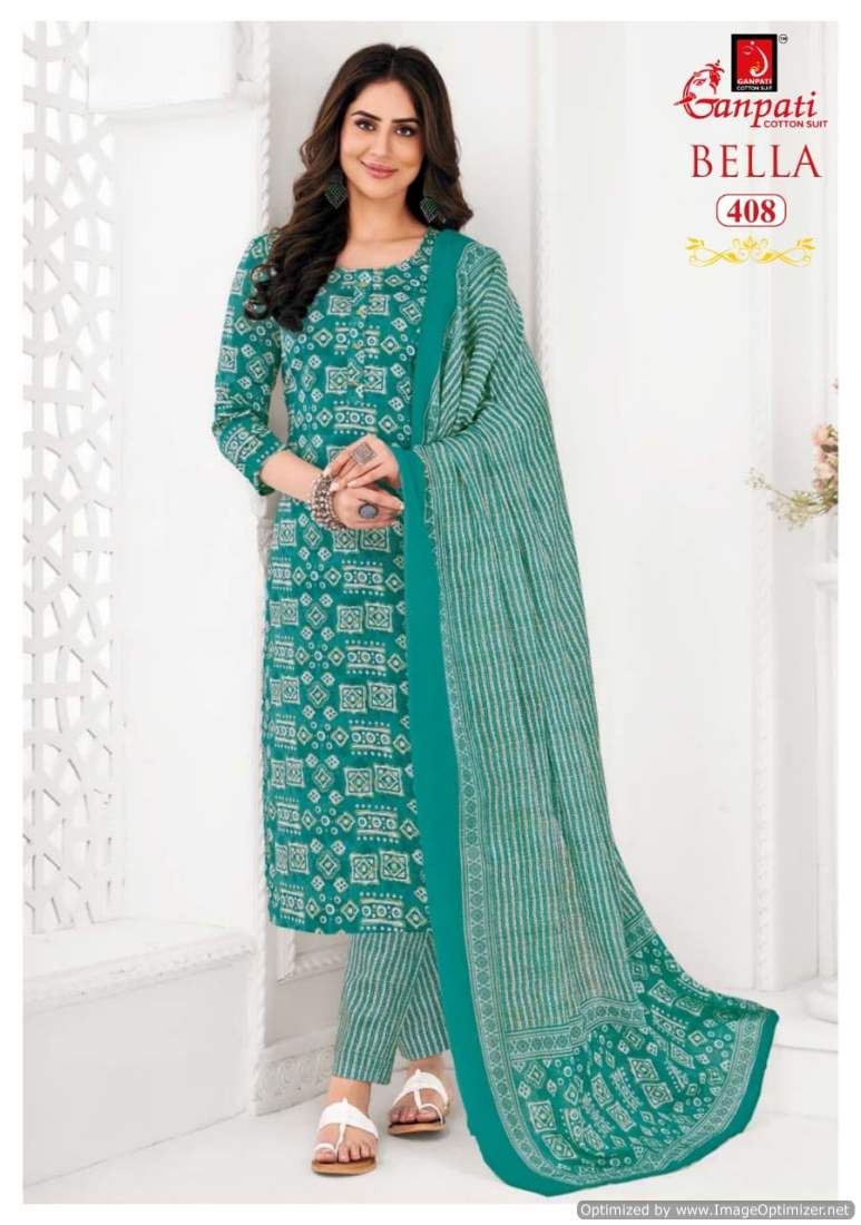 Ganpati Bella Vol-4 Wholesale Pure Cotton Printed Dress Material