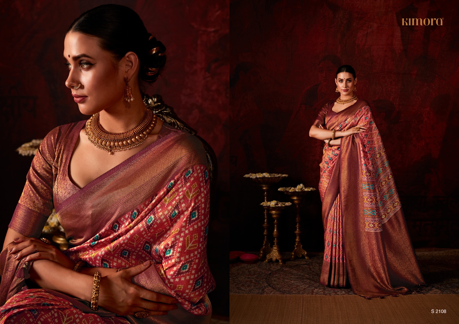 Kimora Lakshmi Wholesale Softy Silk With Digital Print Sarees