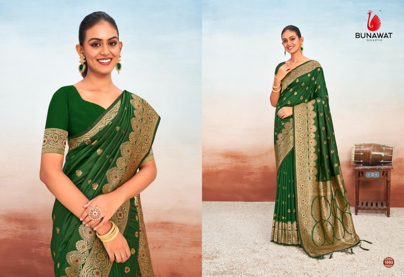 Bunawat Vanshika Wholesale Silk Sarees Catalog