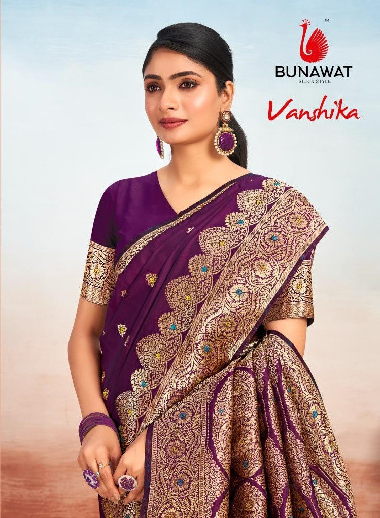 Bunawat Vanshika Wholesale Silk Sarees Catalog