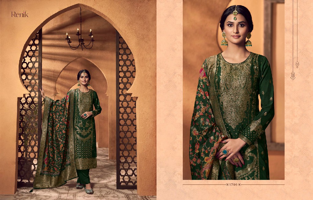 RENIK FASHION HEENA OCCASION WEAR UNSTITCH SALWAR SUIT SUPPLIER