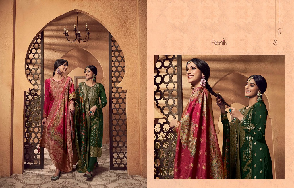 RENIK FASHION HEENA OCCASION WEAR UNSTITCH SALWAR SUIT SUPPLIER