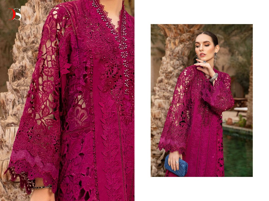 MARIA B VOYAGE LAWN 24 BY DEEPSY SUITS DESIGNER PURE COTTON STYLISH PAKISTANI SALWAR KAMEEZ