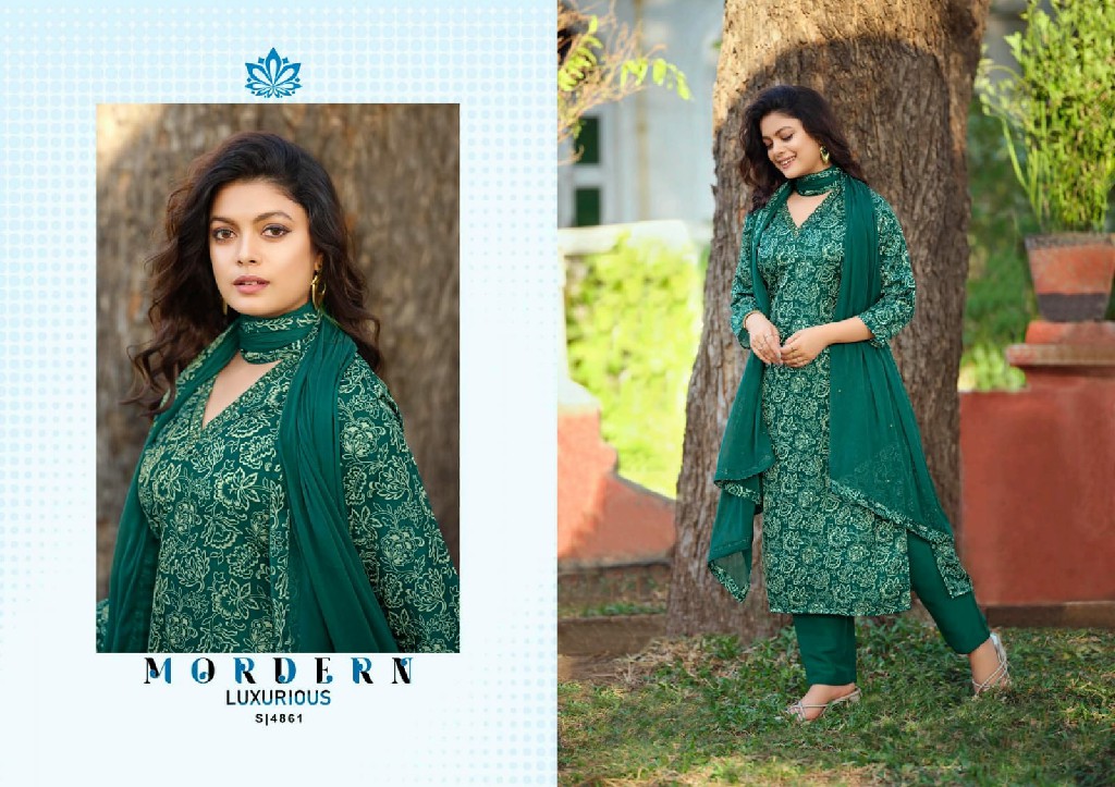 Subhash SBS Sareeka Wholesale Readymade 3 Piece Suits