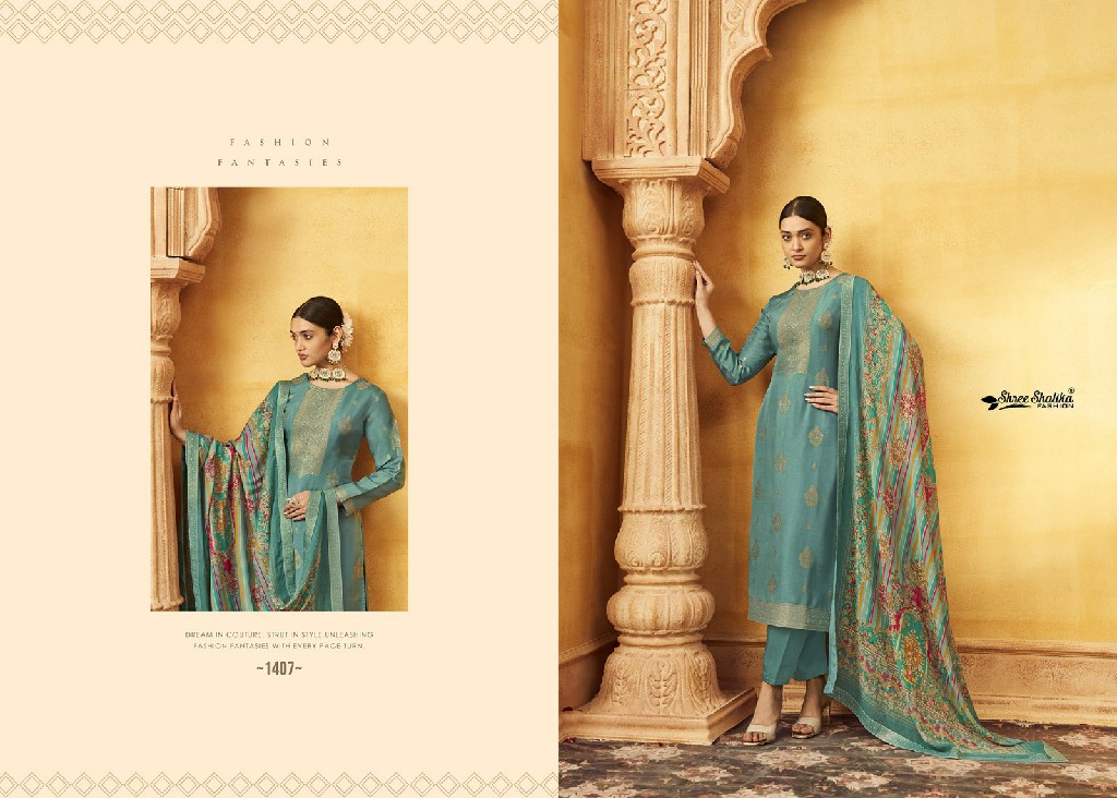 SHREE SHALIKA FASHION MANDAKINI VOL 14 AMAZING UNSTITCH SALWAR KAMEEZ WITH DIGITAL PRINT DUPATTA