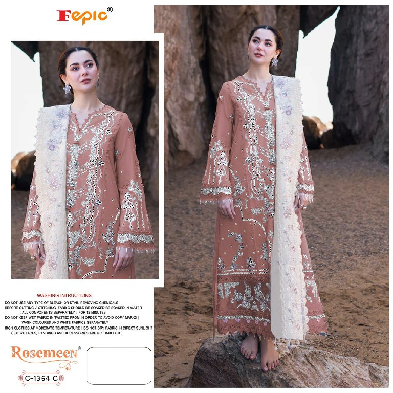 Fepic Rosemeen C-1364 Wholesale Indian Pakistani Salwar Suits