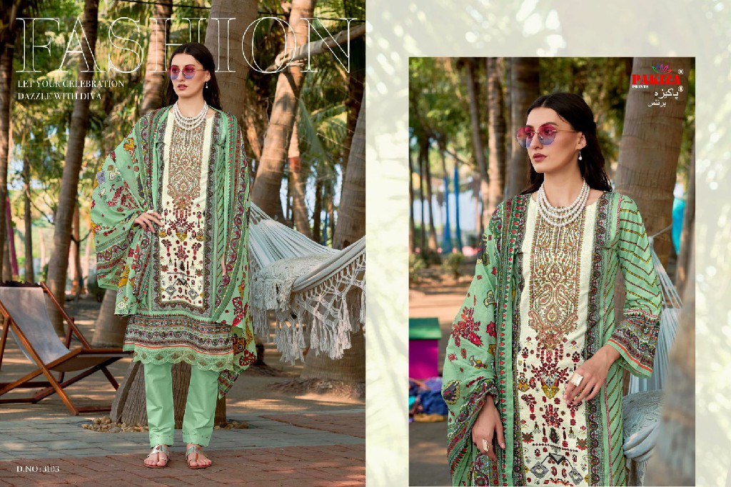 Pakiza Nazakat Vol-31 Wholesale Heavy Kashmiri Neck Embroidery Dress Material
