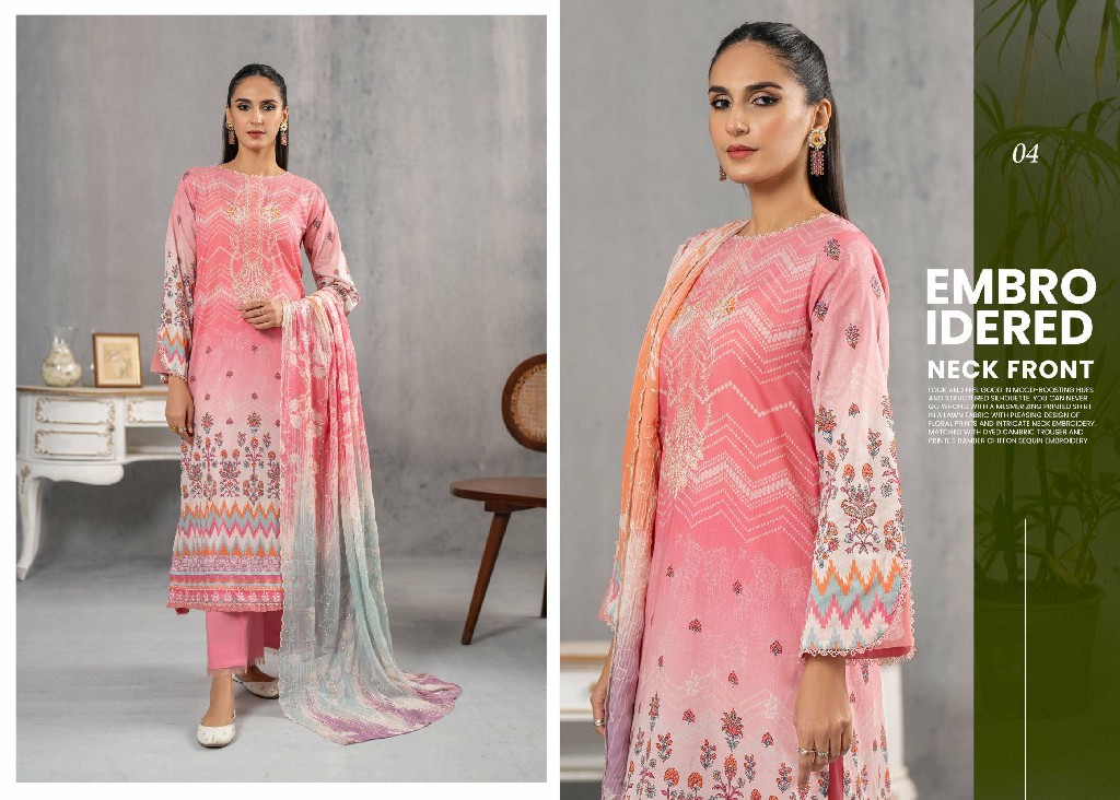 Gulljee Ruhay Sukhan Unstitched Three Piece Collection