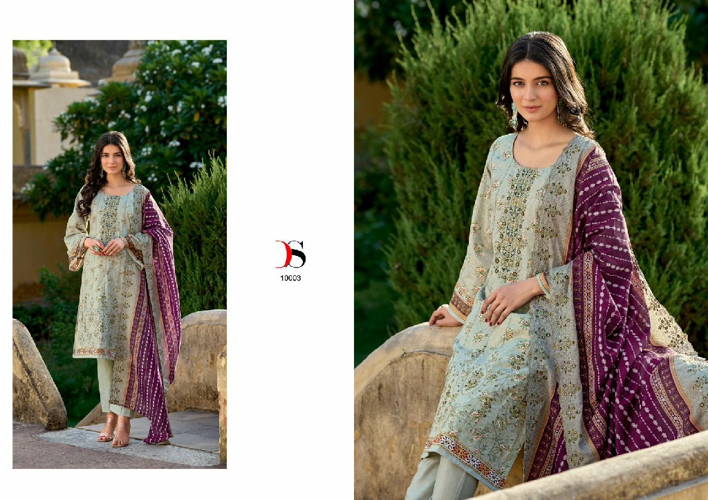 DEEPSY SUITS BIN SAEED LAWN COLLECTION VOL 10 PAKISTANI DIGITA PRINT DRESS MATERIAL