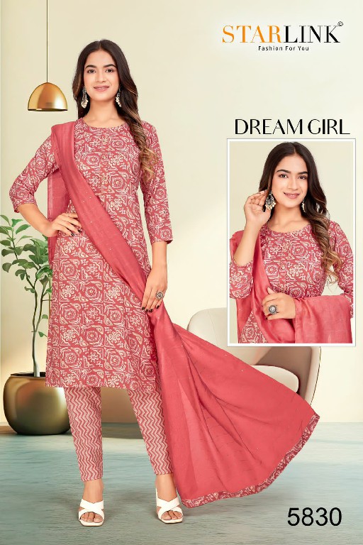 Starlink Dream Girl Wholesale Readymade 3 Piece Salwar Suits Combo