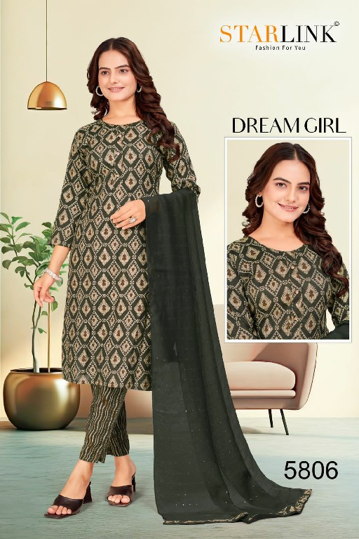 Starlink Dream Girl Wholesale Readymade 3 Piece Salwar Suits Combo