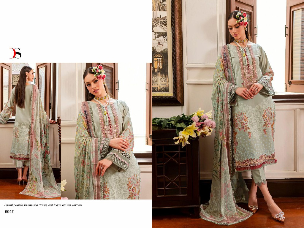 DEEPSY SUITS FIRDOUS QUEENS COURT VOL 7 FANCY WEAR COTTON UNSTITCH SALWAR KAMEEZ