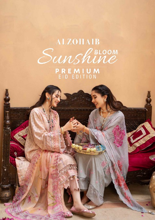 Al Zohaib Sunshine Bloom Premium Eid Edition Pakistani Suits