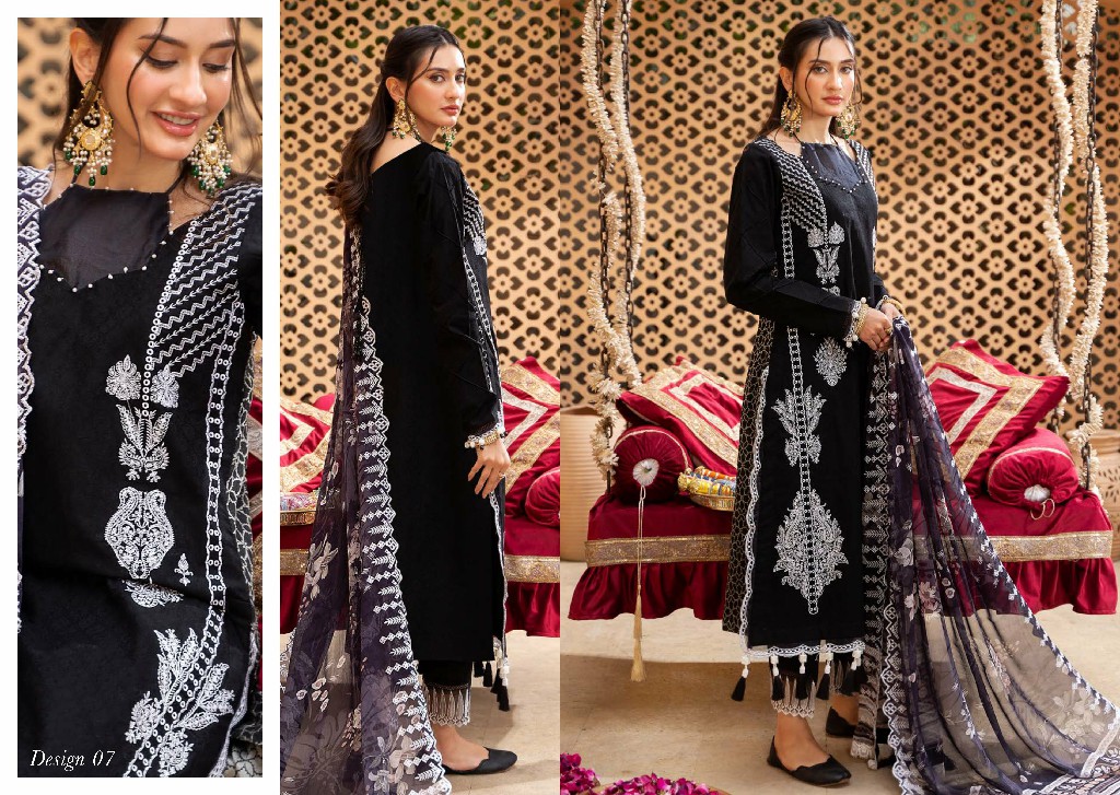 Al Zohaib Sunshine Bloom Premium Eid Edition Pakistani Suits
