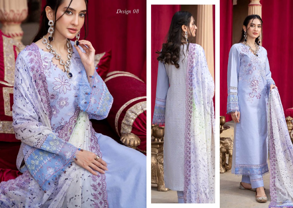 Al Zohaib Sunshine Bloom Premium Eid Edition Pakistani Suits