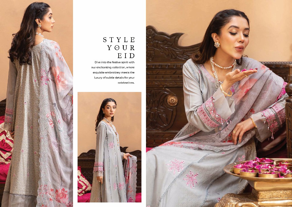 Al Zohaib Sunshine Bloom Premium Eid Edition Pakistani Suits