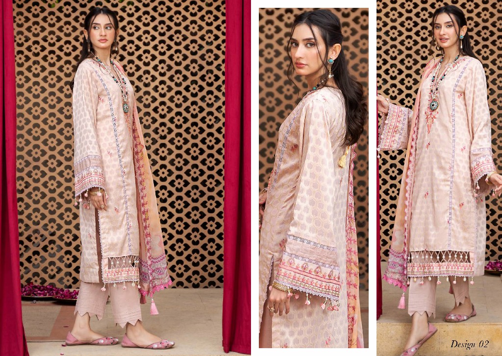 Al Zohaib Sunshine Bloom Premium Eid Edition Pakistani Suits