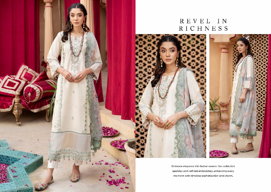 Al Zohaib Sunshine Bloom Premium Eid Edition Pakistani Suits