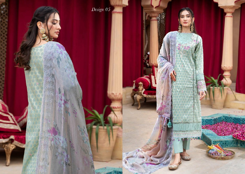 Al Zohaib Sunshine Bloom Premium Eid Edition Pakistani Suits