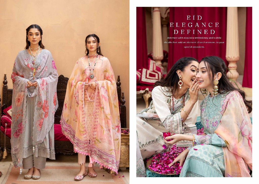 Al Zohaib Sunshine Bloom Premium Eid Edition Pakistani Suits