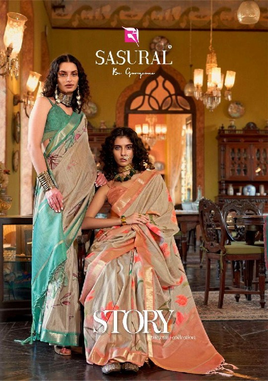 Sasural Story Wholesale Soft Banaras Party Wear Indian Sarees