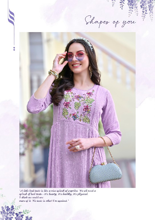 Karissa Sairaa Wholesale Liva Rayon Flair Kurtis