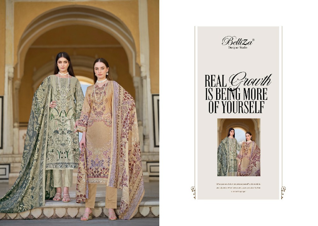 NAIRA VOL 49 BY BELLIZA DESIGNER PURE COTTON EXCLUSIVE & EMBROIDERY WORK PAKISTANI SALWAR KAMEEZ