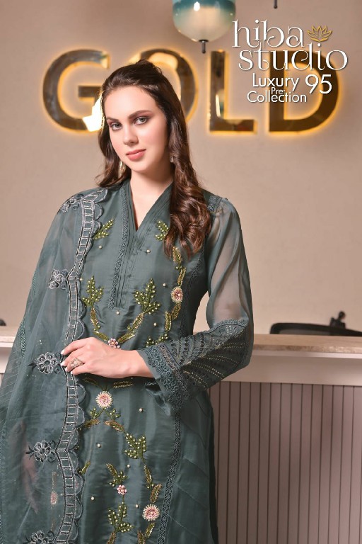 Hiba Studio LPC-95 Wholesale Luxury Pret Formal Wear Collection