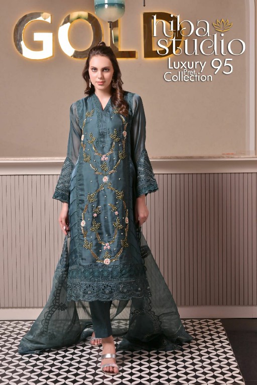 Hiba Studio LPC-95 Wholesale Luxury Pret Formal Wear Collection