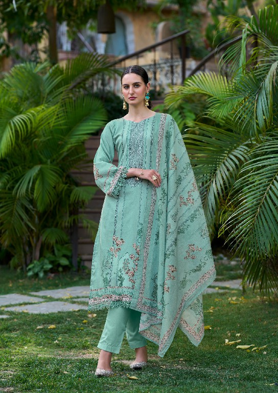 HERMITAGE PRESENTS SHAMIANA EXCLUSIVE PAKISTANI SWISS LAWN SALWAR KAMEEZ