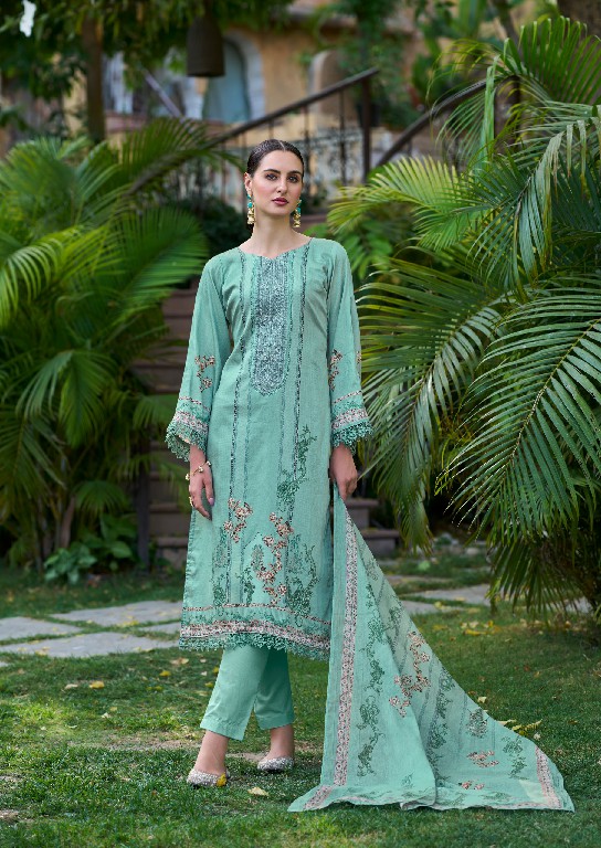 HERMITAGE PRESENTS SHAMIANA EXCLUSIVE PAKISTANI SWISS LAWN SALWAR KAMEEZ