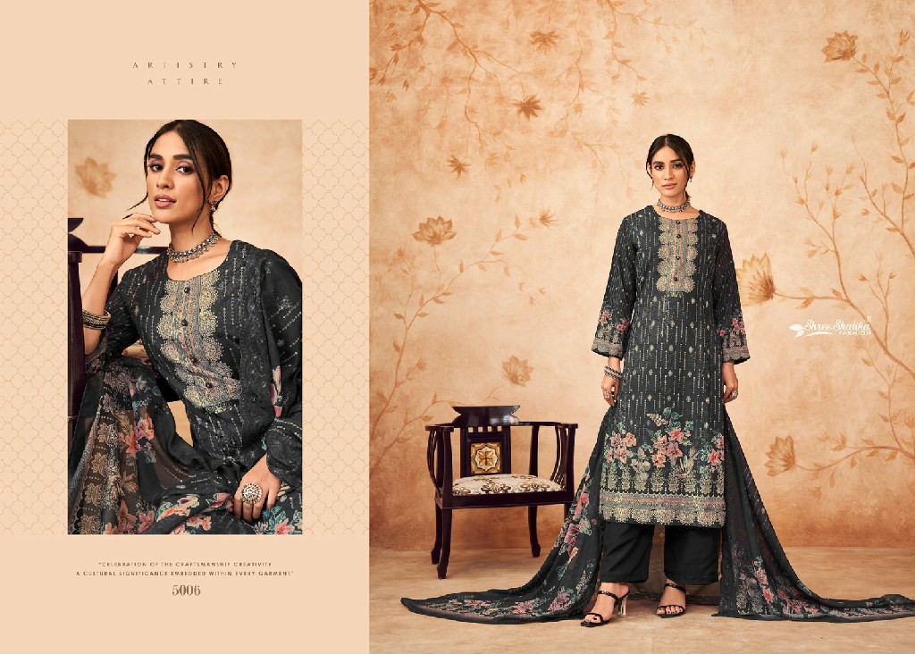 SHREE SHALIKA MAHJABEEN VOL 5 LAWN COTTON EXCLUSIVE SUITS