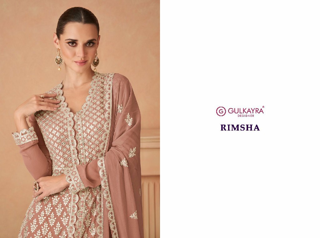 Gulkayra Rimsha Wholesale Designer Free Size Stitched Suits