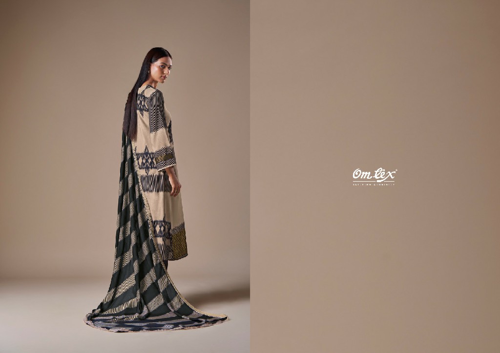 Omtex Eureka Wholesale Linen Cotton With Handwork Salwar Suits