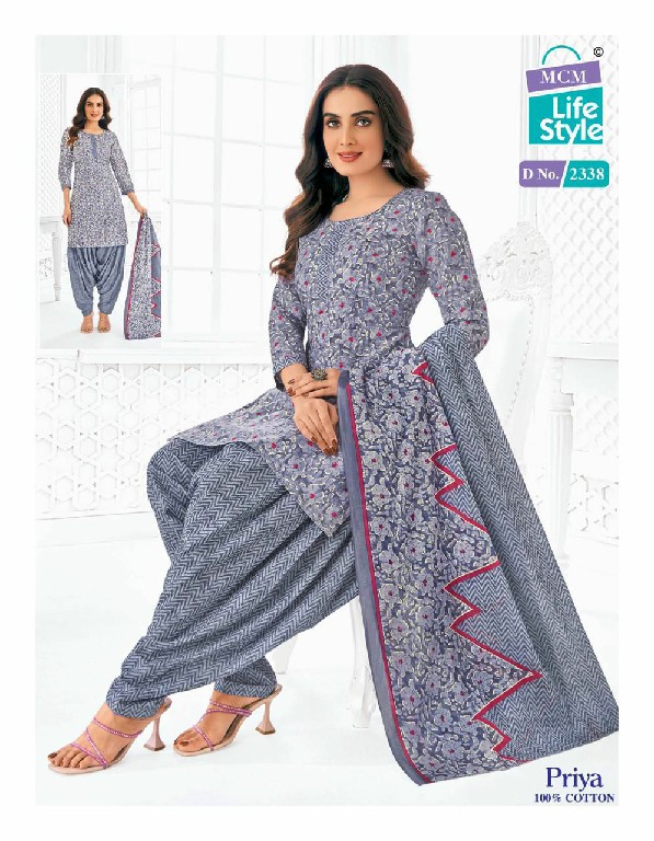 MCM Lifestyle Priya Vol-23 Wholesale Pure Cotton Printed Dress Material