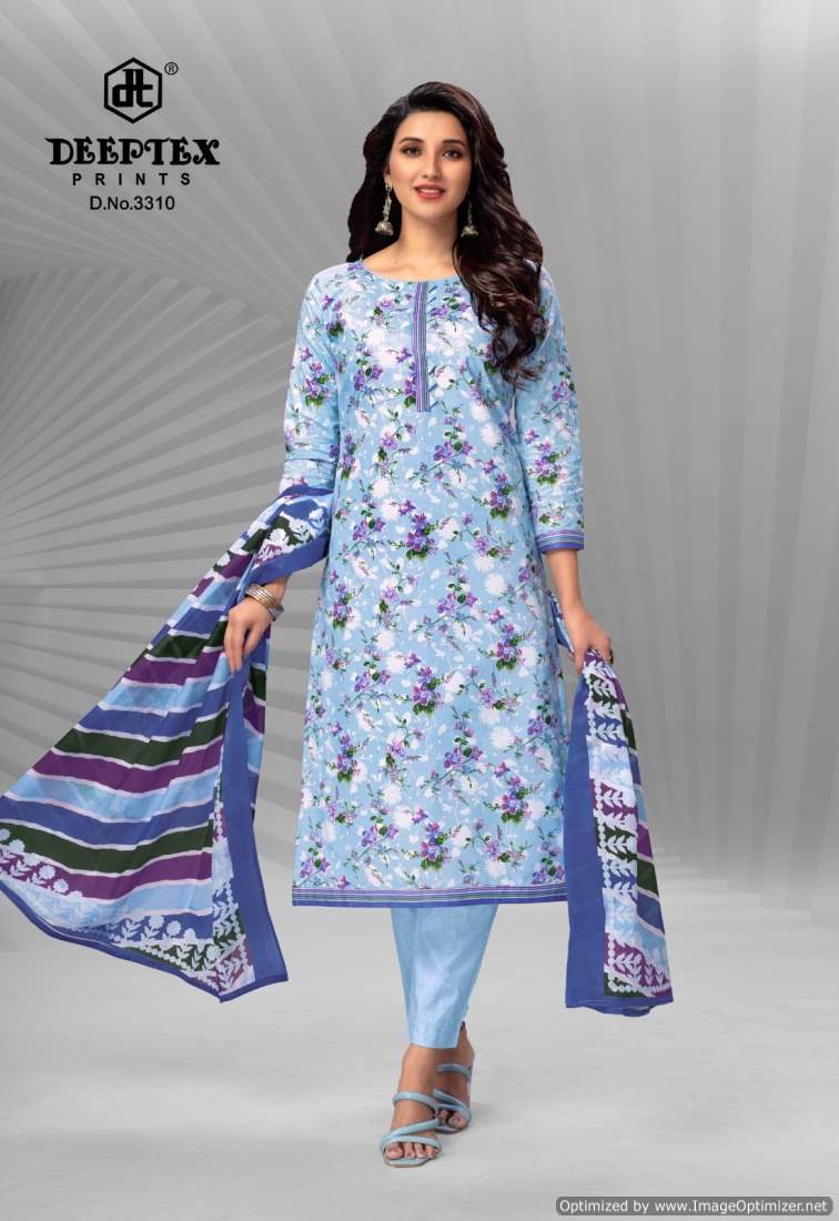 DEEPTEX CHIEF GUEST VOL 33 COTTON COMFY WEAR UNSTITCH SALWAR KAMEEZ