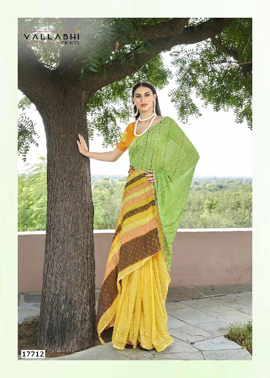 Vallabhi Colourful Vol-2 Wholesale Chiffon Indian Sarees