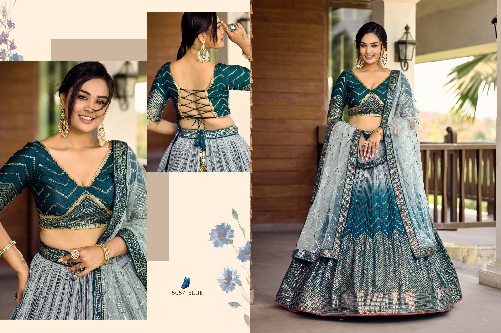 Zeel Kimaya Wholesale Chinon Fabric Designer Lehenga Choli