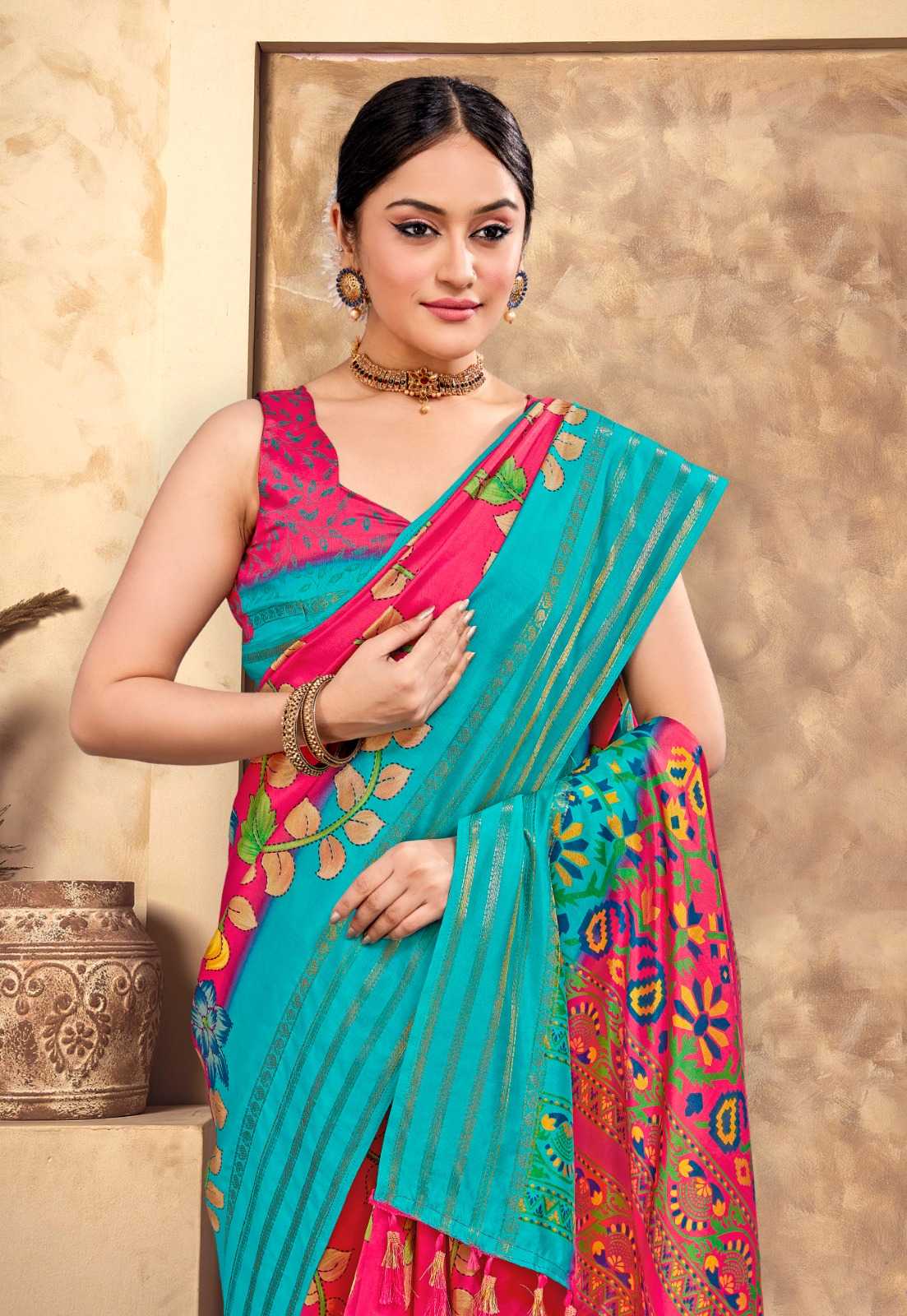 VINAMRA VASTRALAY SILK VOL 2 AMAZING ZARI PATTA SAREES