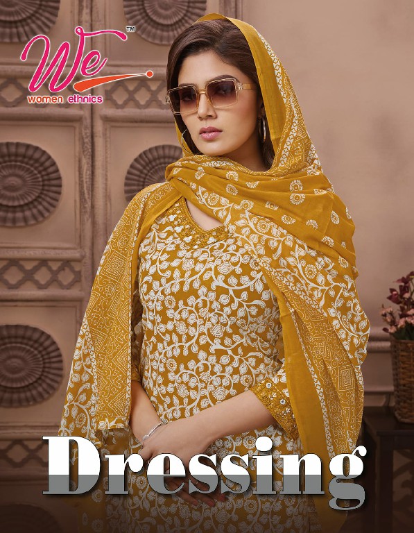 WE WOMEN PRESENTS DRESSING CLASSY LOOK COTTON FULL STITCH SALWAR KAMEEZ