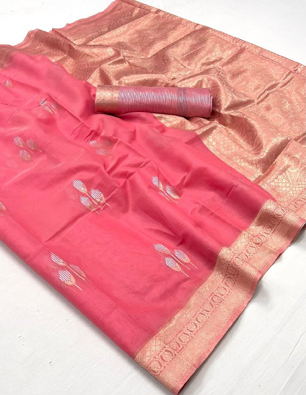 Rajtex Kelly Linen Wholesale Handwoven Linen Function Wear Sarees