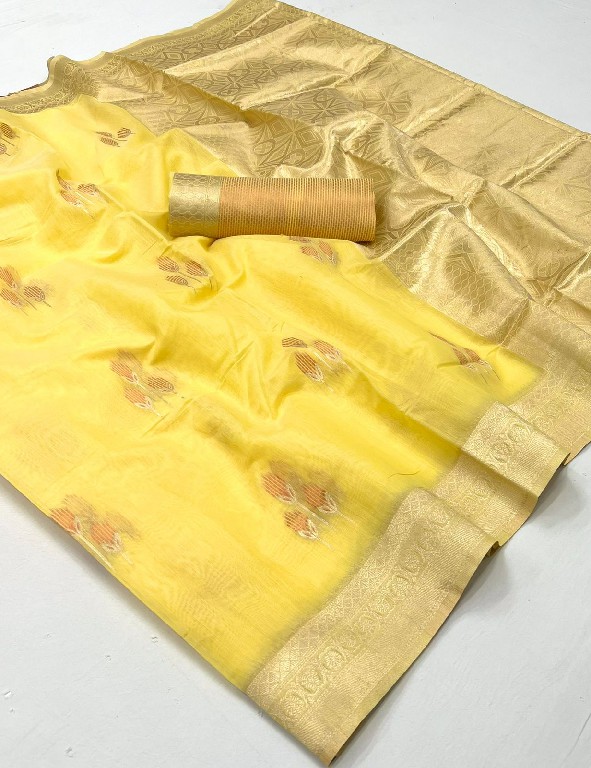 Rajtex Kelly Linen Wholesale Handwoven Linen Function Wear Sarees
