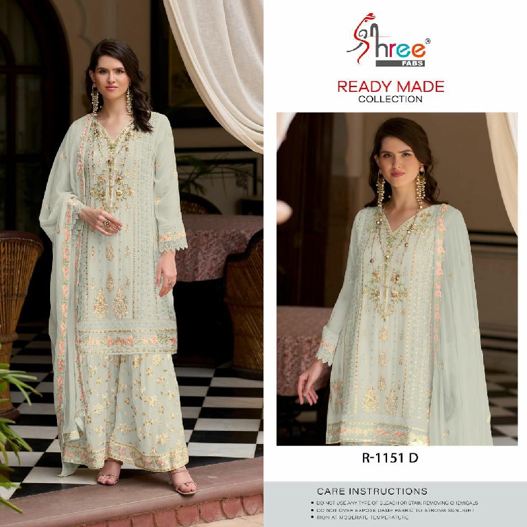 Shree Fabs R-1151 Wholesale Readymade Indian Pakistani Salwar Suits