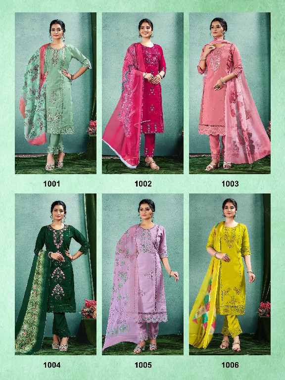 Krishna Trendz Sumer Fashion Vol-1 Wholesale Readymade 3 Piece Suits
