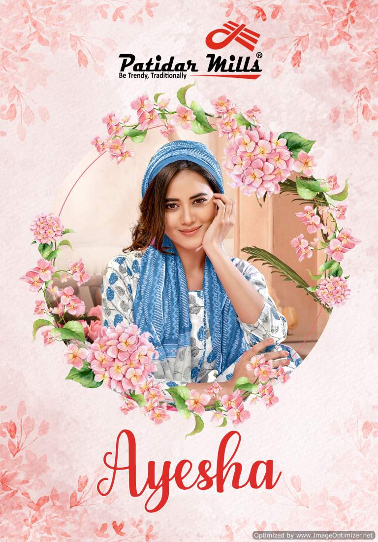 Patidar Ayesha Vol-1 Wholesale Cotton Printed Dress Material