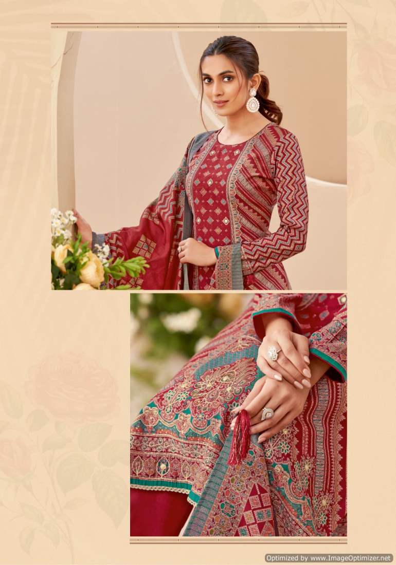 Suryajyoti Payal Vol-1 Wholesale Pure Modal Discharge With Work Dress Material