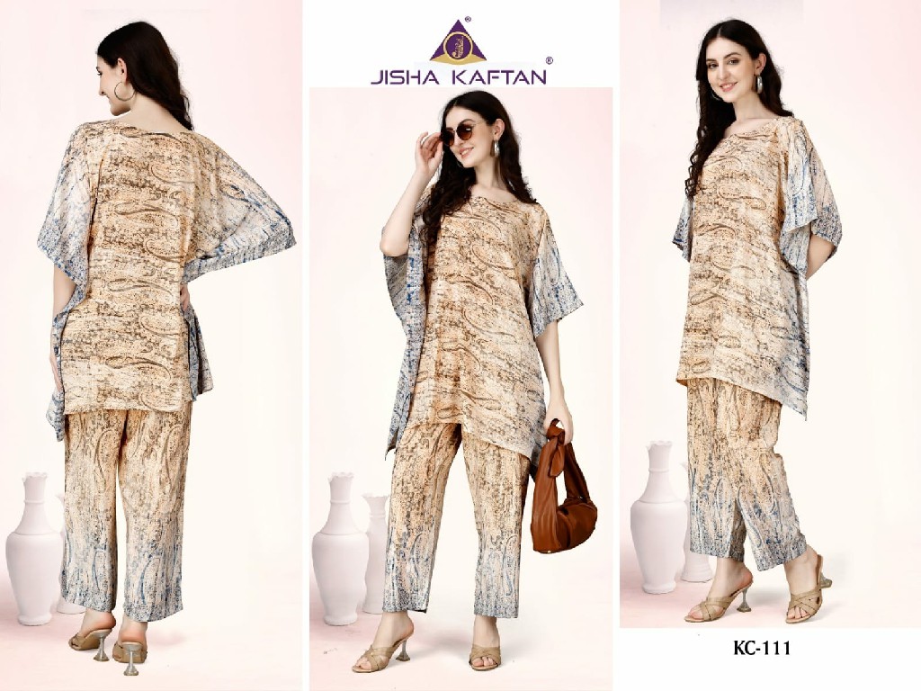 Jelite Jisha Kaftan Co-Ord Set Vol-2 Wholesale Kaftan Cord Sets